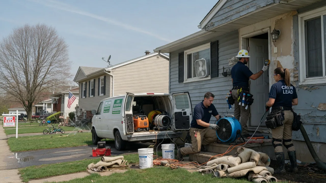 Flood Cleanup in New Kensington, PA near me